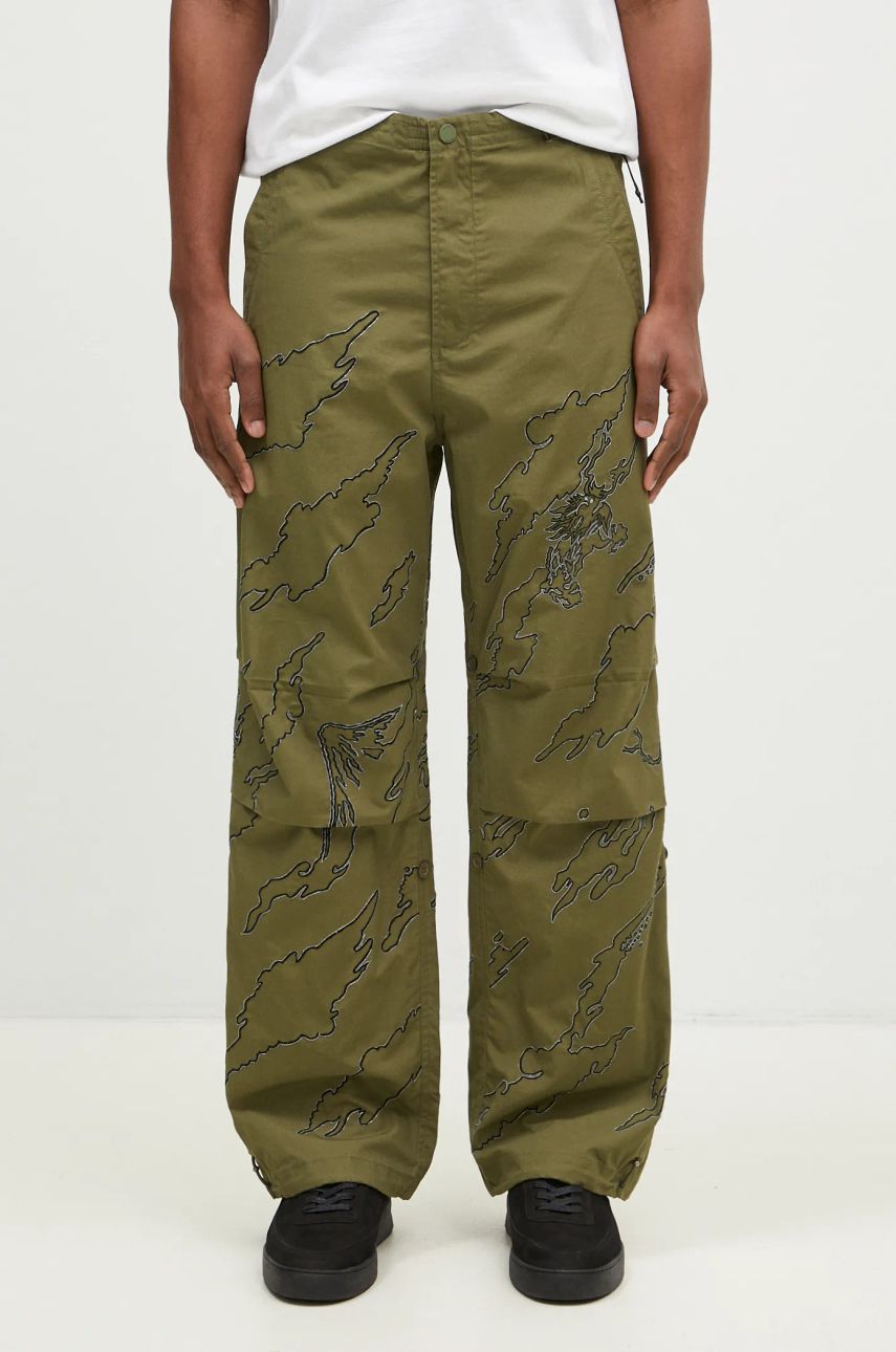 Cargo nohavice Maharishi Sparse Bonsai Snopants Zelené | 5340.OLIVE, 0