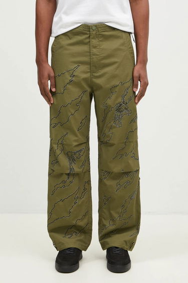 Cargo nohavice Maharishi Sparse Bonsai Snopants Zelené | 5340.OLIVE, 0