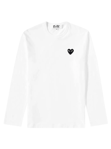 Tričko Comme des Garçons PLAY T-Shirt Biela | AZ T120 051 2