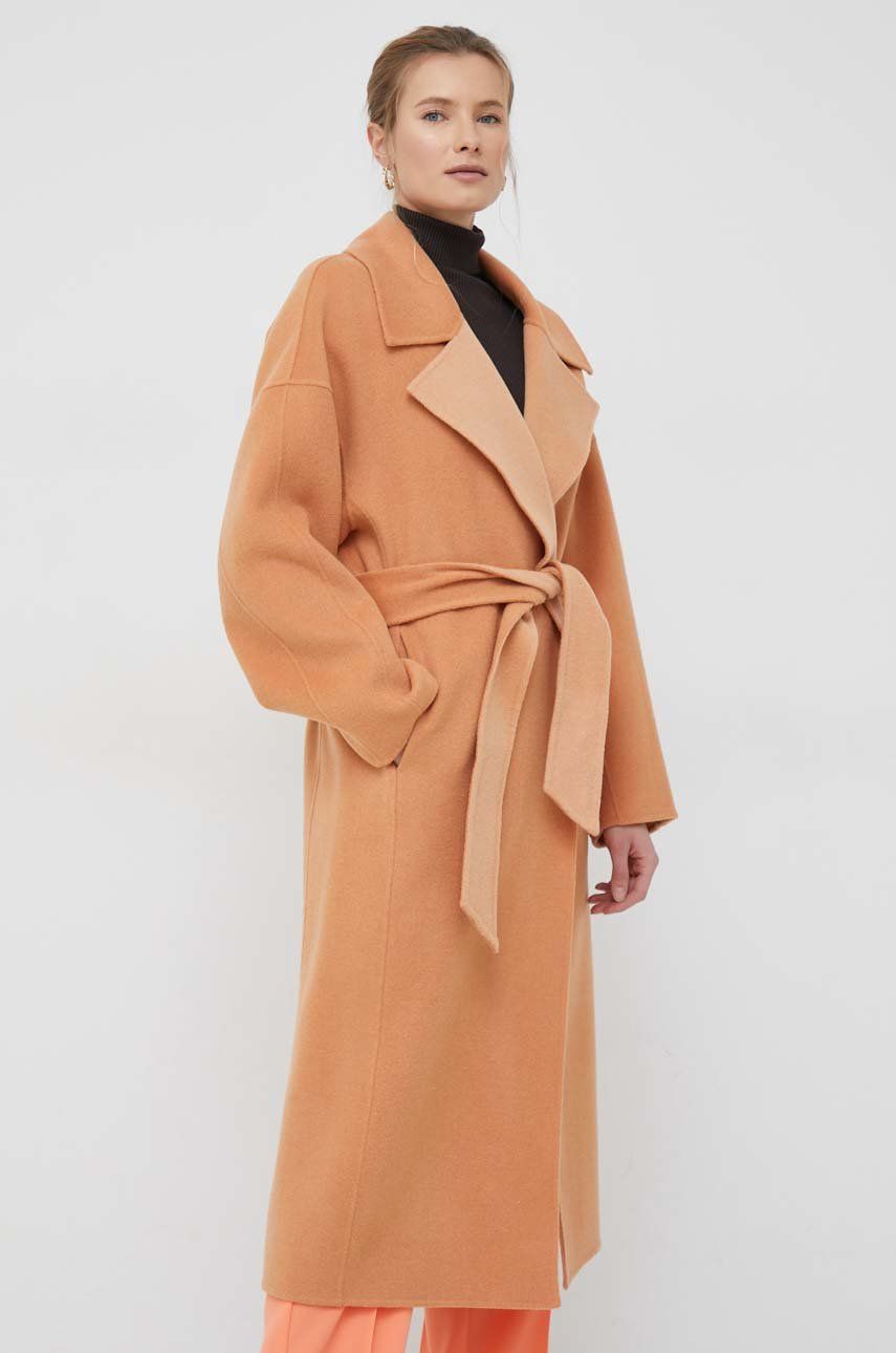 Kabáty CALVIN KLEIN Coat Oranžová | K20K205006.PPYX, 0