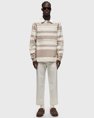 Sveter Officine Générale RYKER POLO STRIPED ORGANIC CO Béžová | S24MSWT251, 1