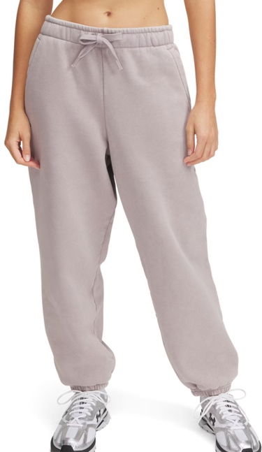 Tepláky Under Armour Under Armour Icon Fleece Oversized Pants Fialová | 1386488-015, 0