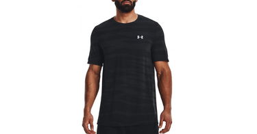 Tričko Under Armour Seamless Wave Short Sleeve T-Shirt Čierna | 1373726-001, 1