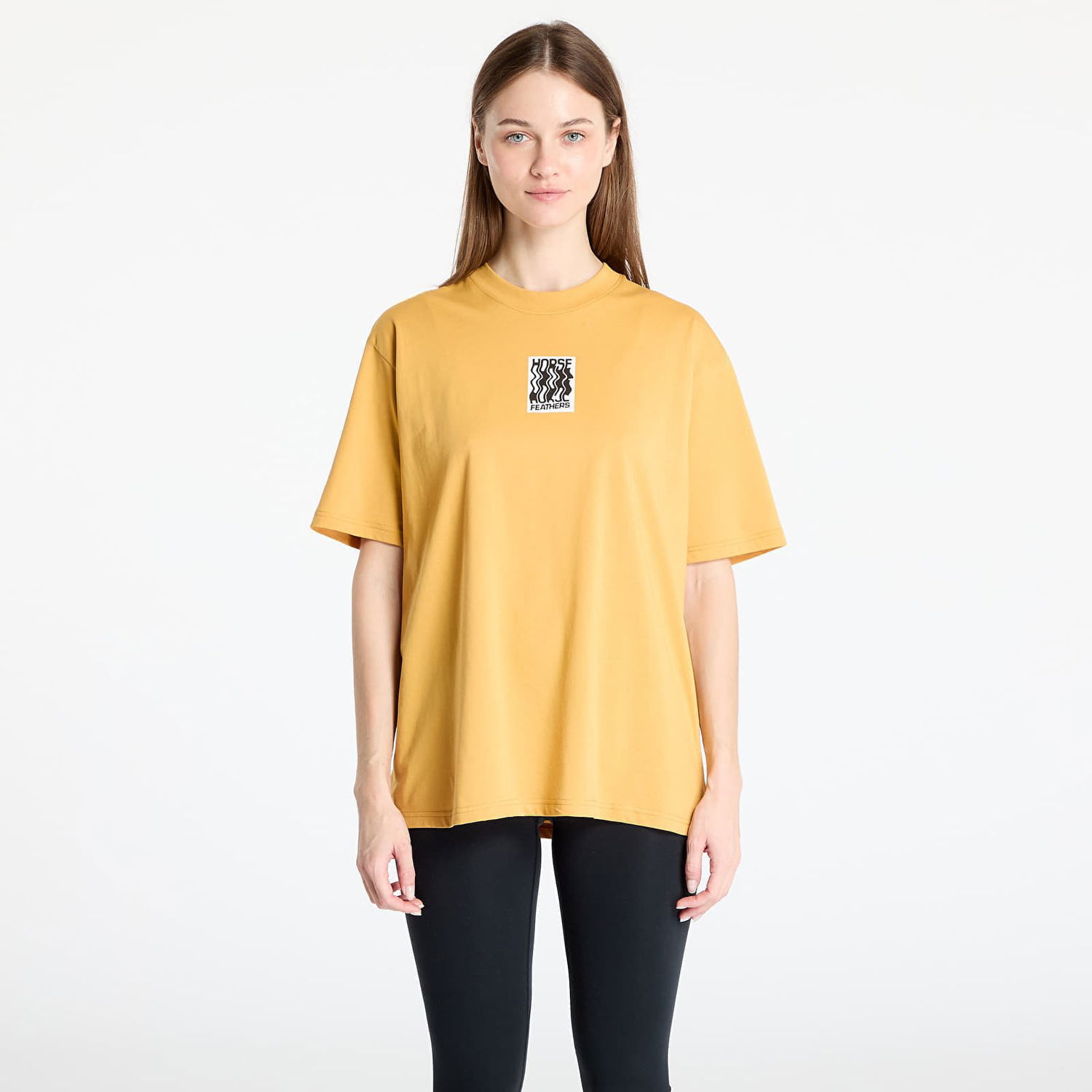 Tričko Horsefeathers Horsefeathers Dalim Top T-Shirt Žltá | SW937A, 0