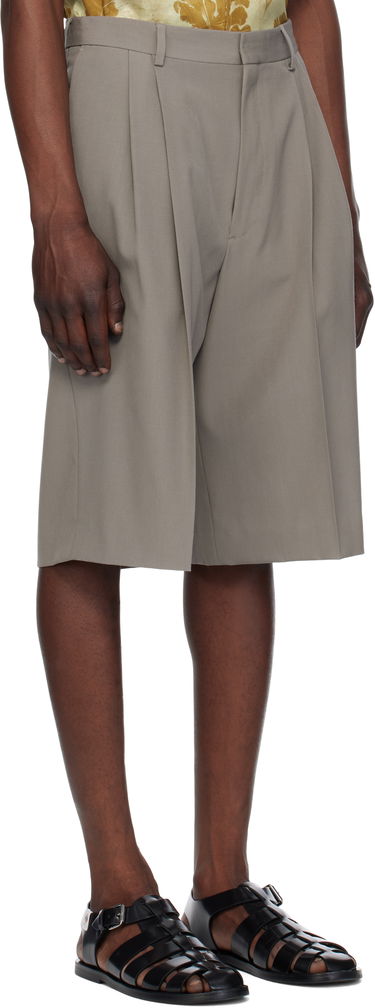 Šortky Dries Van Noten Dries Van Noten Tailored Wool Shorts Čierna | 251-020935-1063, 4
