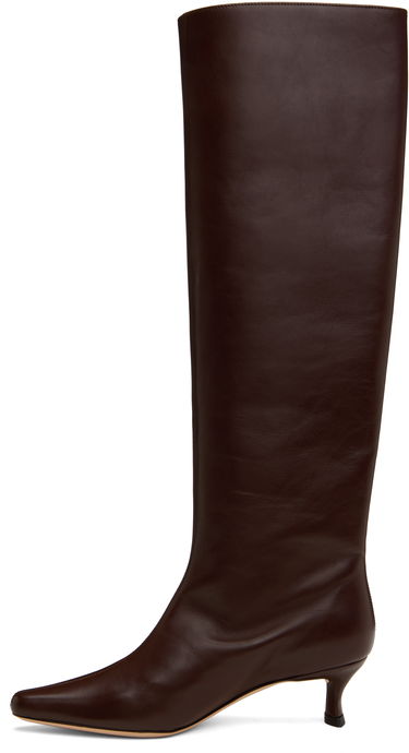Oblečenie BY FAR BY FAR Kitten Stevie 42 Tall Boots Hnedá | MWFBO066CL013BR023PL, 2