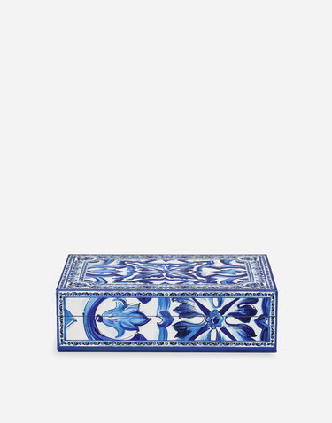 Home decor Dolce & Gabbana Dolce & Gabbana Large Decorated Plexiglass Box Onesize Modrá | TCC201TCAMYUB008, 1