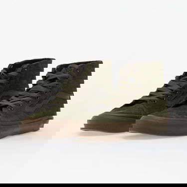Tenisky a topánky Vans SK8-Hi Tapered Hairy Suede Zelené | VN000DCH0QR1, 5