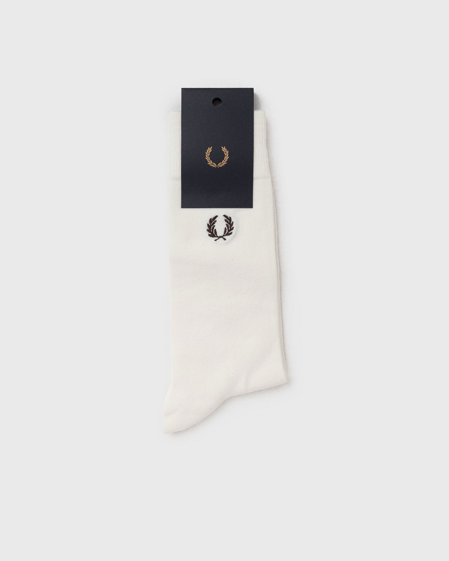Oblečenie a doplnky Fred Perry CLASSIC LAUREL WREATH SOCK Biela | C7135-560, 0