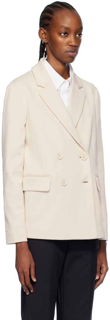 Bunda Max Mara Max Mara Scrigno Double-Breasted Blazer Béžová | 2419911031600 MM13001, 1