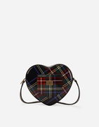 Dolce & Gabbana DG Girlie Heart Bag with Tartan Print