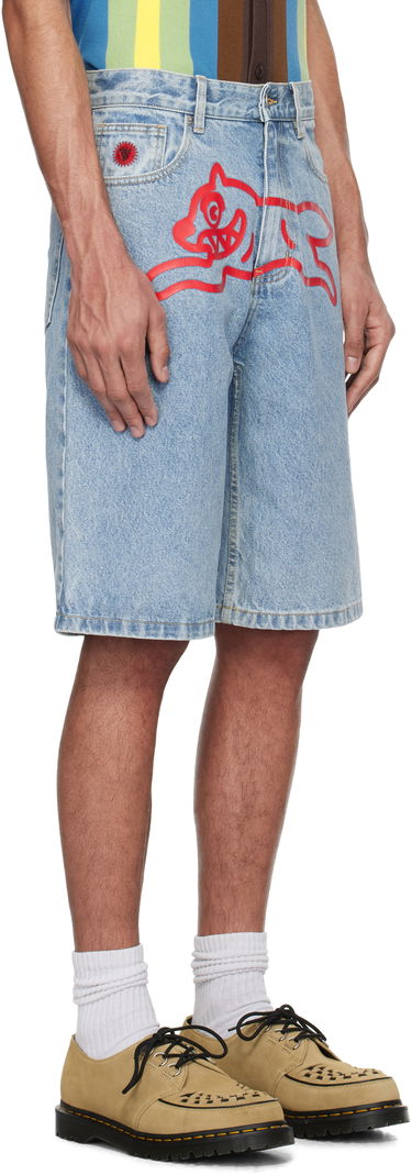 Šortky BBC IceCream ICECREAM Running Dog Denim Shorts Modrá | ICD25103, 1
