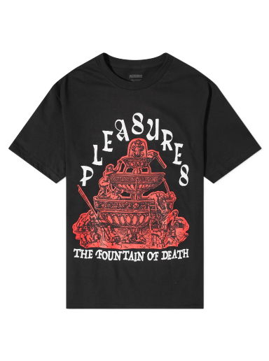 Tričko Pleasures Fountain T-Shirt Black Čierna | P23SU040-BLK