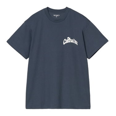 Tričko Carhartt WIP Carhartt WIP S/S Logo T-Shirt Modrá | I034643_9, 0