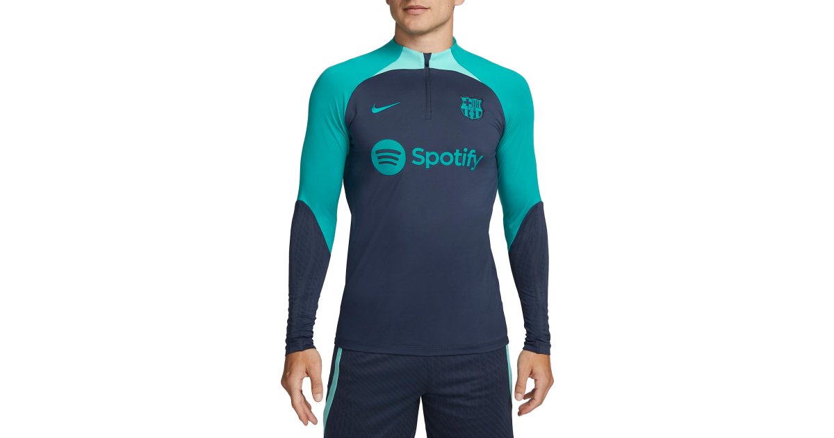 Tričko Nike Dri-FIT FC Barcelona Drill Tyrkysová | dz0840-438, 1