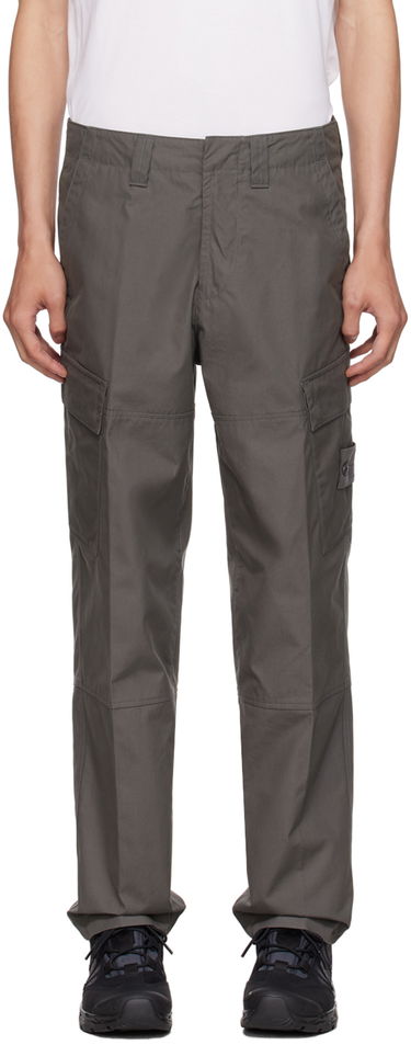 Nohavice Stone Island Patch Cargo Pants Šedá | 7915307F1, 0