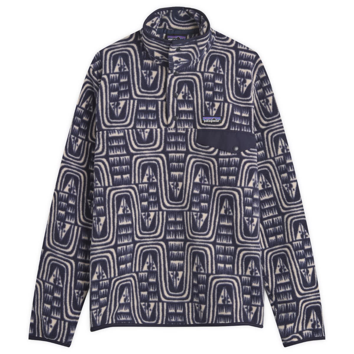 Sveter Patagonia Lightweight Synchilla Snap-T Fleece Pullover Navy | 25551-FLSK, 0