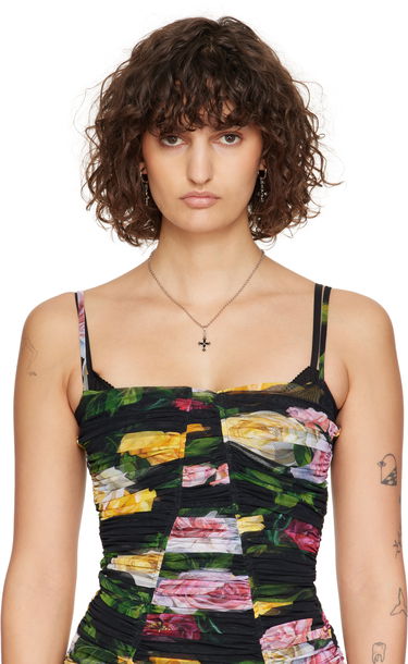 Náhrdelník Dolce & Gabbana Dolce&Gabbana Cross Pendant Necklace Metalická | WNQ4S2 W1111, 3