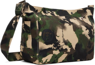 Taška cez rameno BAPE A Bathing Ape Map Camo Messenger Bag Rôznofarebný | 001BAL301021M, 4