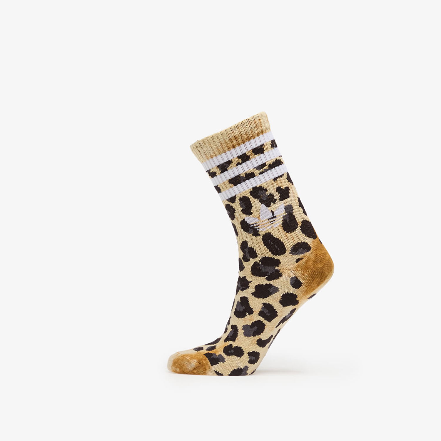 Ponožky adidas Performance Leopard Print Crew Socks 2 Pairs Biela | JV7855, 1