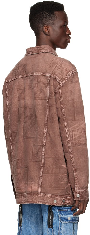Bunda We11done We11done Denim Trucker Jacket Hnedá | WD-DJ1-22-366-U-BR, 2