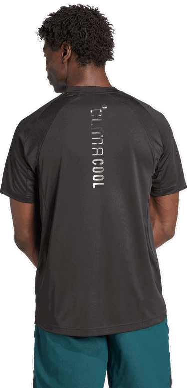 Tričko adidas Originals Tech Apparel Climacool Training Short Sleeve T-Shirt Čierna | kb9735, 1