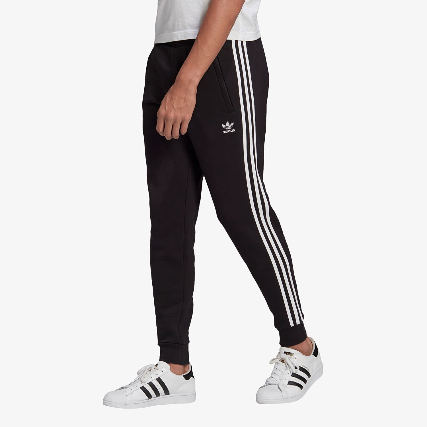 Nohavice adidas Originals 3-Stripes Pants Čierna | GN3458, 0