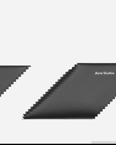 Doplnky Acne Studios Folded Card Holder Black Šedá | CG0097- 900, 0