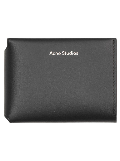 Doplnky Acne Studios Folded Card Holder Black Šedá | CG0097- 900