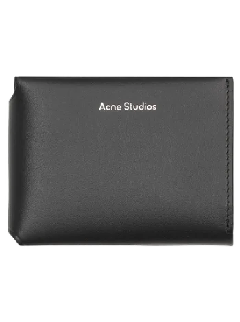 Acne Studios Folded Card Holder Black CG0097- 900