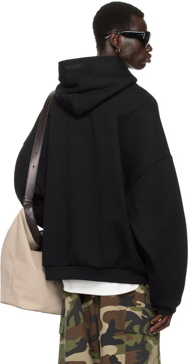Mikina Fear of God Fear of God ESSENTIALS Printed Logo Hoodie Čierna | 192BT246250F, 2