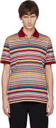 Paul Smith Noisy 'Signature Stripe' Cotton Polo