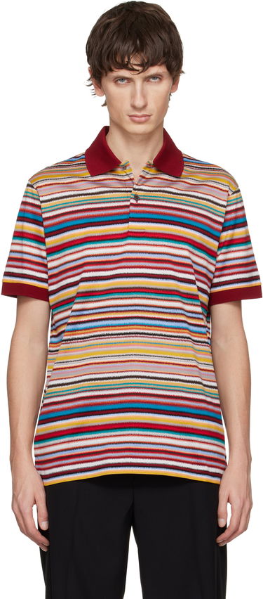Polo tričko Paul Smith Paul Smith Noisy 'Signature Stripe' Cotton Polo Rôznofarebný | M1R-958P-T02803-92, 0
