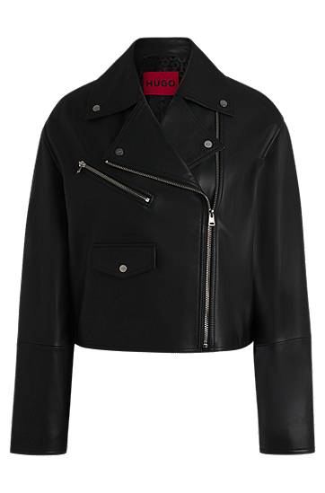 Bunda BOSS Biker Jacket Čierna | 50533803, 0