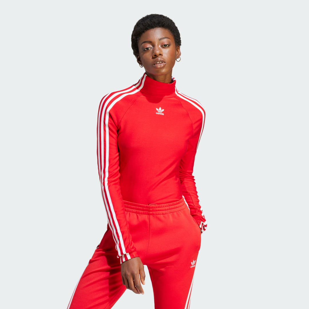 Tričko adidas Originals Adilenium Tight Long Sleeve Top Červená | IV9329, 0