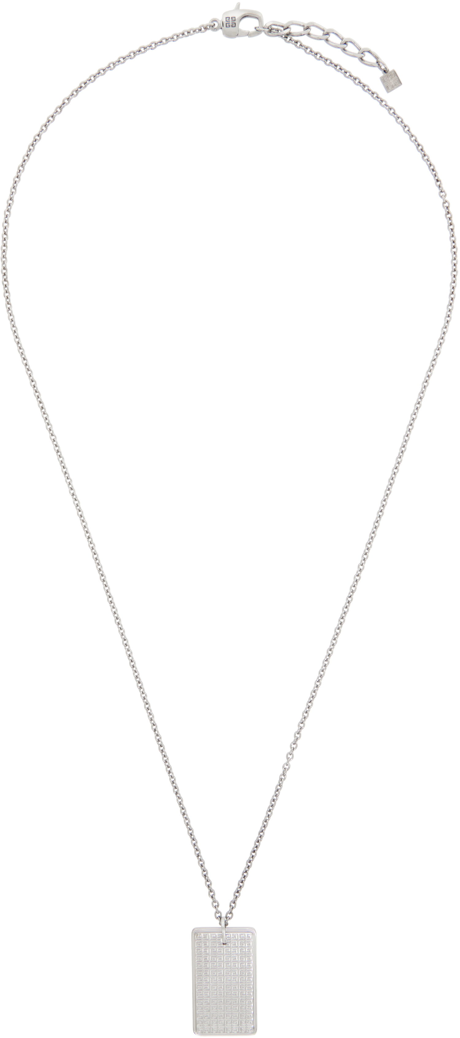Náhrdelník Givenchy Silver Tag Necklace Metalická | BN00ETF003040, 0