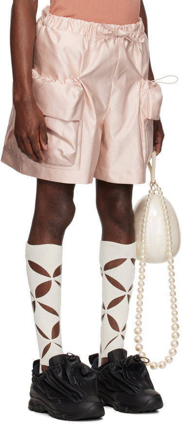 Šortky Simone Rocha Simone Rocha Cargo Flap Shorts Ružová | 4152 1221, 1
