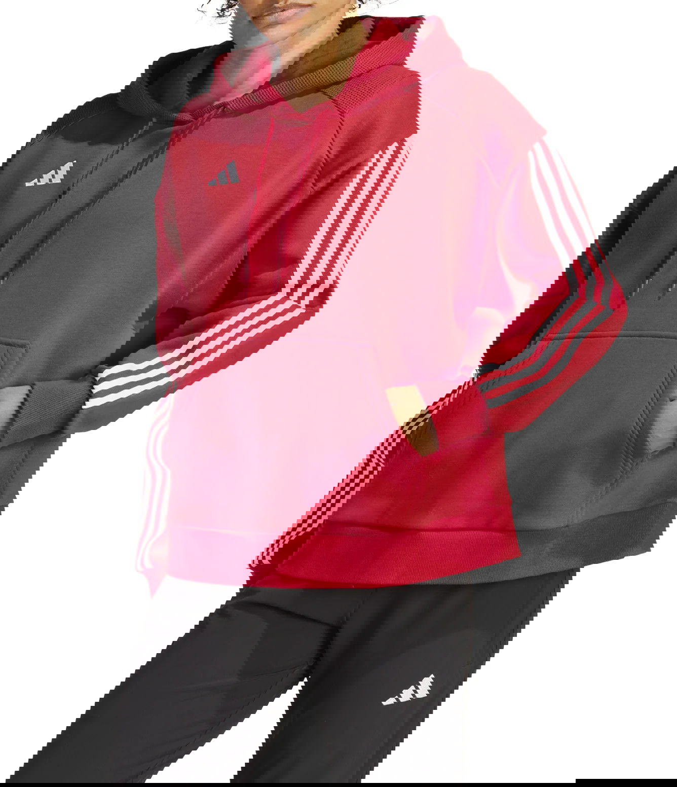 Mikina adidas Originals Tiro 23 Competiton Hoodie Červená | ic4615, 0