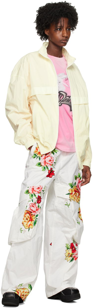 Vetrovka We11done We11done Stand Collar Windbreaker Jacket Žltá | WD-JP1-23-256-U-YE, 3