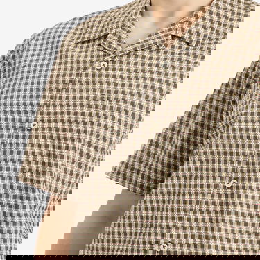 Košeľa Universal Works Universal Works Dobby Check Road Shirt, Size Large Zelené | P32084-OLV, 5