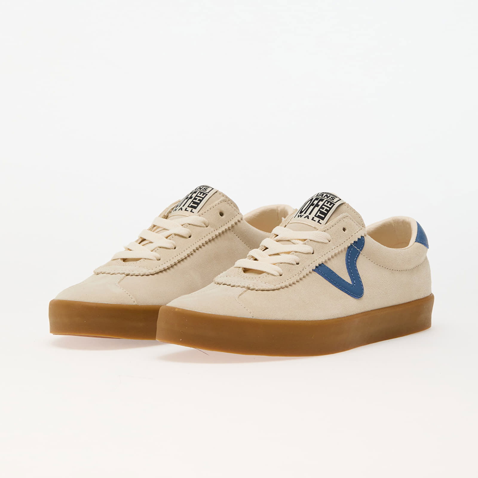 Sport Low Gum Pop White/ Navy