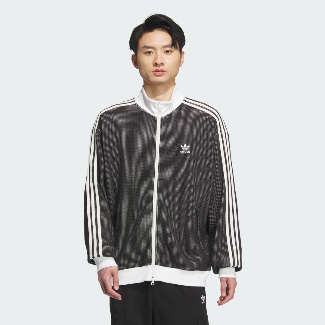 Bunda adidas Performance Knitted Dotted Track Top Rôznofarebný | KC2619, 0