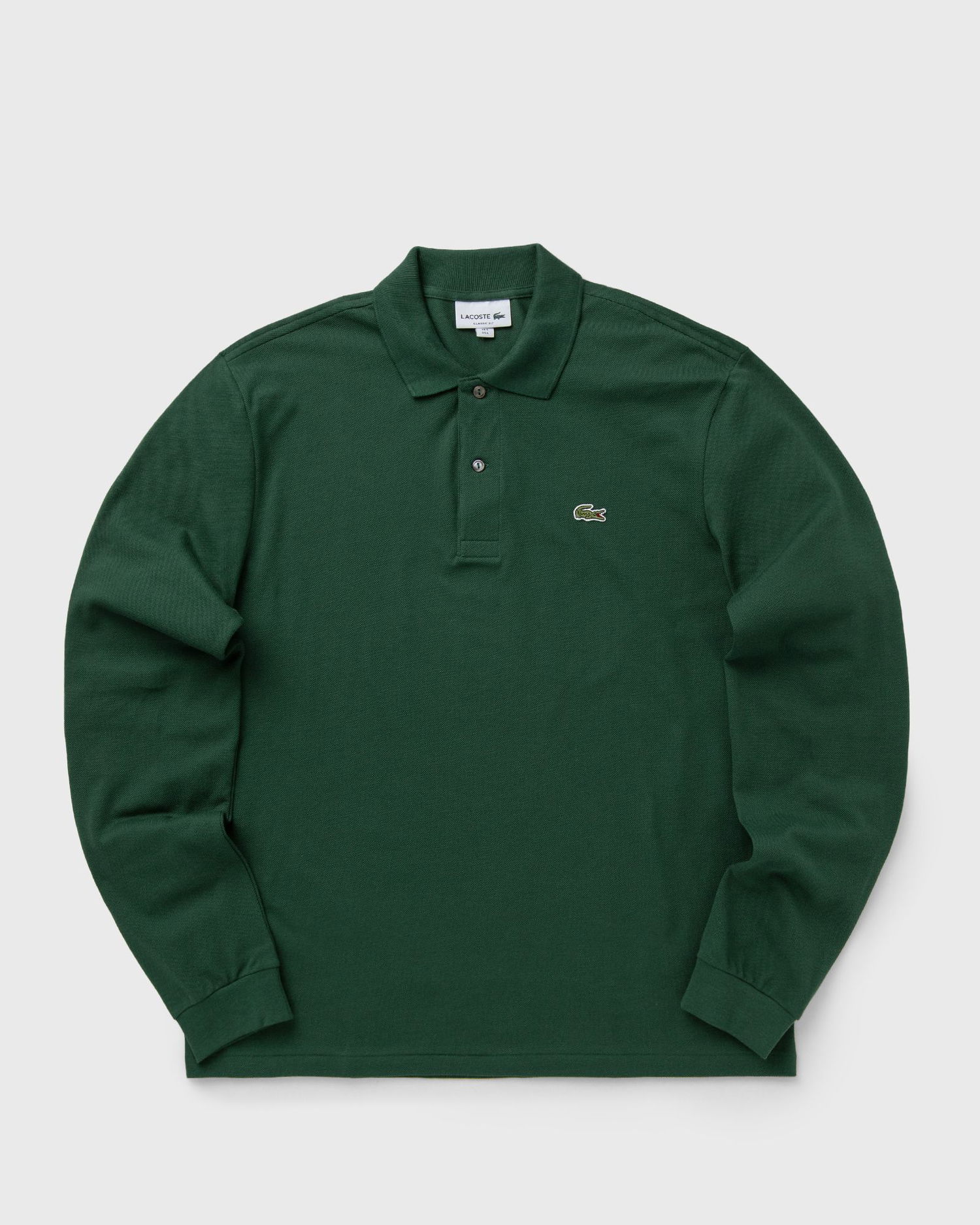 Polo tričko Lacoste POLO CLASSIQUE L.12.12 À MANCHES LONGUES Zelené | L1312-132, 0