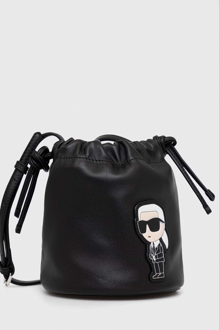 Kabelka KARL LAGERFELD Handbag Čierna | 230W3043, 0