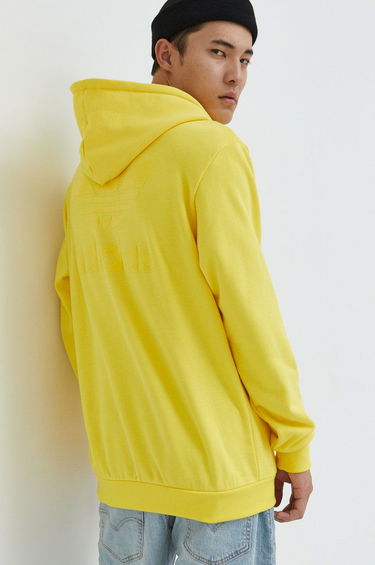Mikina adidas Originals Cotton Hoodie Žltá | HK2791, 1