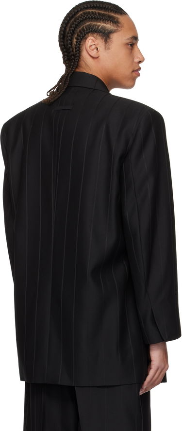 Kabáty Fear of God Fear of God Pinstripe Relaxed Blazer Čierna | FGE260-602TSWV, 2