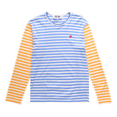 Tričko Comme des Garçons PLAY Bi-Color Striped T-Shirt Rôznofarebný | P1T318 1, 0