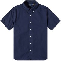 Seersucker Short Sleeve Shirt Astoria Navy