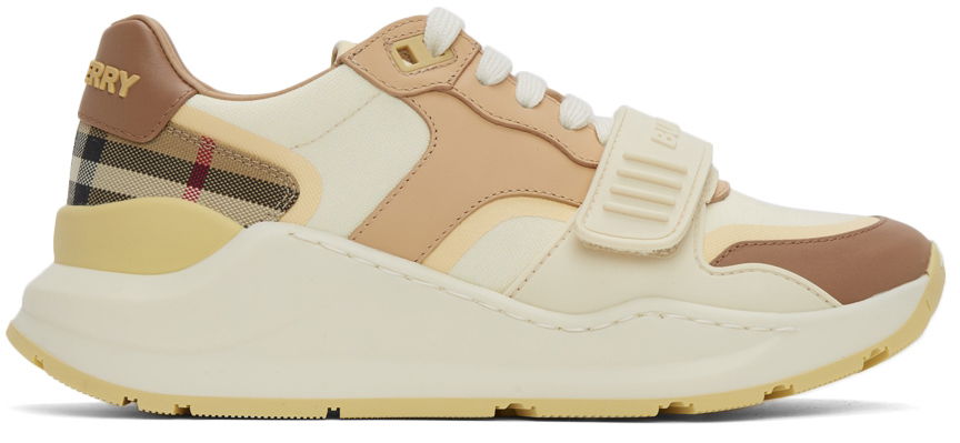 Tenisky a topánky Burberry Ramsey Sneakers 'Beige' Béžová | 8045284, 0