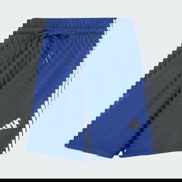 Šortky adidas Performance Cotton Shorts with Side Stripes Modrá | JD0913, 4